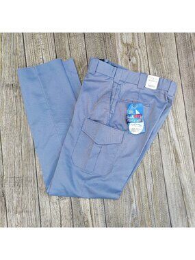 NWT Men's 36 REG FLYING CROSS Intelli Dry CARGO POCKETS 47304 Gray